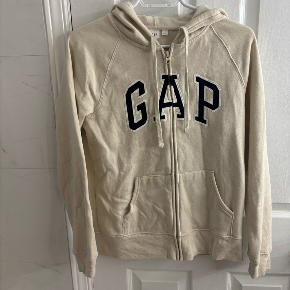 GAP Cream Hoodie Sweater